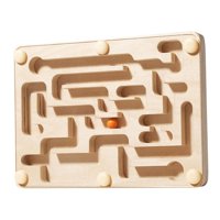 Magideal - Juego De Mesa De Laberinto, Laberinto De Mármol De Madera, Rompecabezas Educativo, Laberinto De Bolas Rodantes Para Niños, Niñas, Adolescentes Y Adult