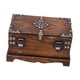 thumbnail image 5 of Caja De Madera Decorativa, Contenedor De Estilo Antiguo, Caja De Tesoro Versátil, 5 of 5