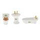 thumbnail image 1 of Accesorios De Baño Para Casa De Muñecas, Casa De Muñecas De Porcelana, Muebles En Miniatura, Juguetes Con Estampado De Hojas, 1 of 5