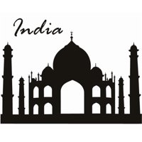 Rienda Libre Graphics - Decomural Taj Mahal India Landmark Ws-15436