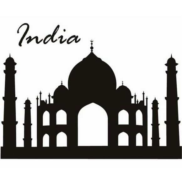 Decomural Taj Mahal India Landmark WS-15436