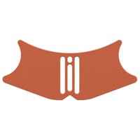 Ioensy - Plantilla De Silicona Para Delineador De Ojos, Plantilla Para Contorno De Nariz, Duradera Para Mujer, Herramienta De Maquillaje Naranja