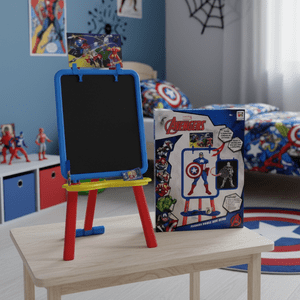 Toyng - Pizarra Doble Con Atril Avengers - Marvel