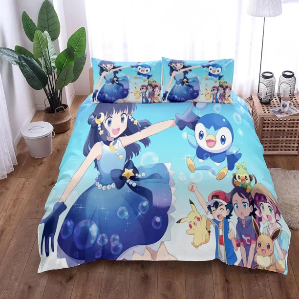 Jupiter Princess Duvet Cover Set Double Bed Linen Set Bed Sheets