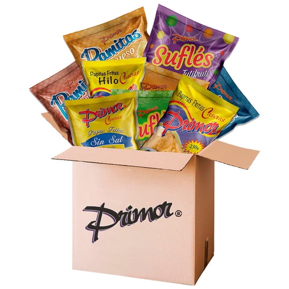 Caja "Para los fanáticos Primor"