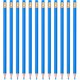 thumbnail image 1 of Lápices a cuadros azules Zhanmai #2 HB con goma de borrar, 36 unidades, 1 of 6