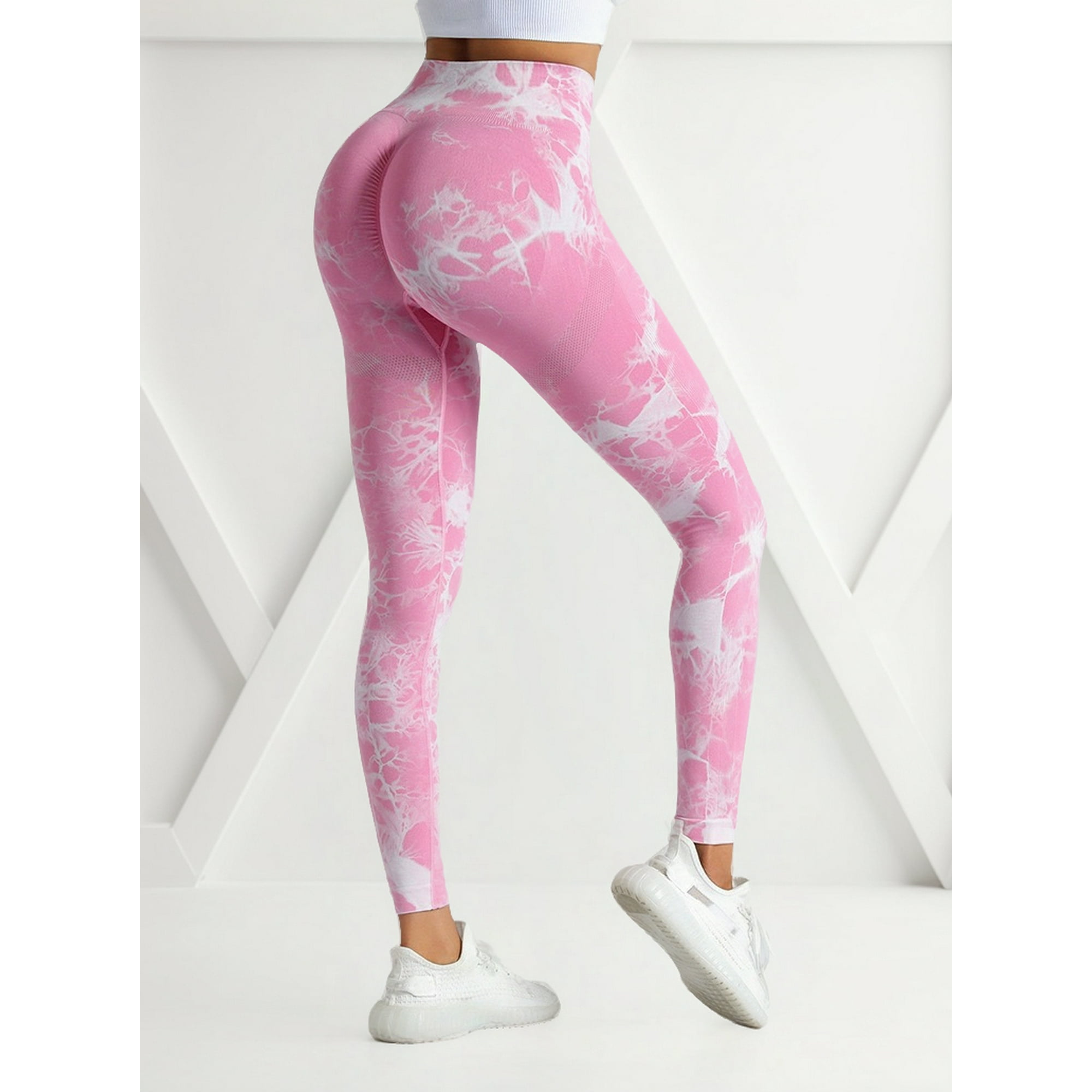 Flix Spa - Calza Deportiva Mujer Estampado Tie Dye Levanta Glúteos