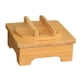 thumbnail image 2 of Almohadillas Calientes De Madera Salvamanteles Mantel De Madera Para Cocina Bibimbap Coreano Platos Calientes, 2 of 3