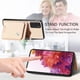 thumbnail image 3 of Funda Billetera Tejida para Samsung Galaxy S20 FE con Soporte y Tarjetero Beige, 3 of 4