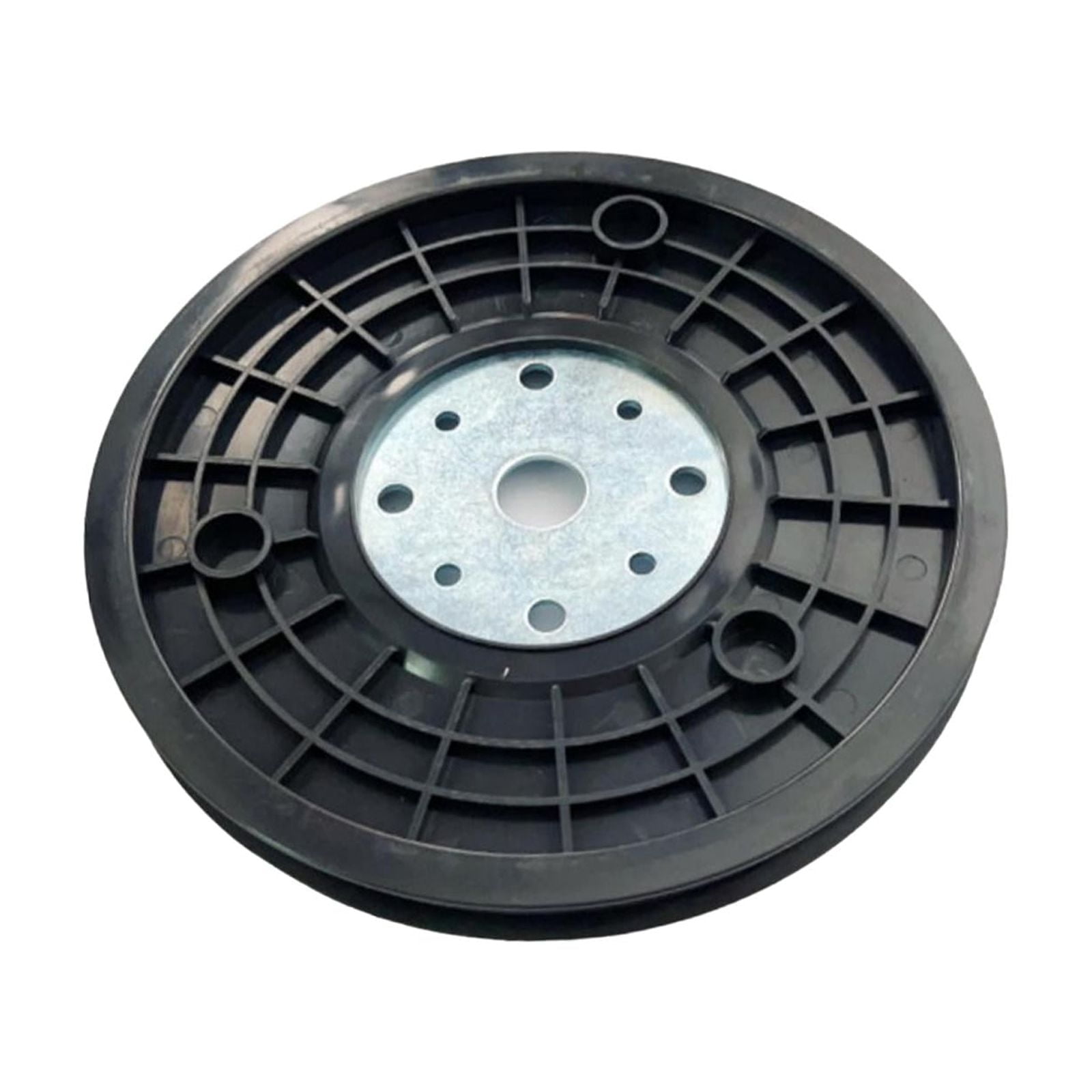 Magideal - Disco De Transmisión Para Bicicleta Estática, Accesorio De 20 Cm, Herramientas De Reparación, Pieza De Bicicleta Estática, Disco De Transmisión Para G Negro