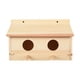 thumbnail image 4 of Casa Para Pájaros De Madera, Jaula Resistente A La Intemperie, Nido Para Colibríes Y Cardenales., 4 of 5