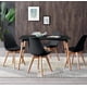 thumbnail image 2 of MESA RECTANGULAR PARA COMEDOR MDF  130 X 80 NEGRA, 2 of 3