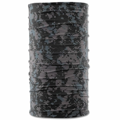 Flying Fisherman - Bandana Fish Digital Sunbandit Uv30 Sin Costura Gris