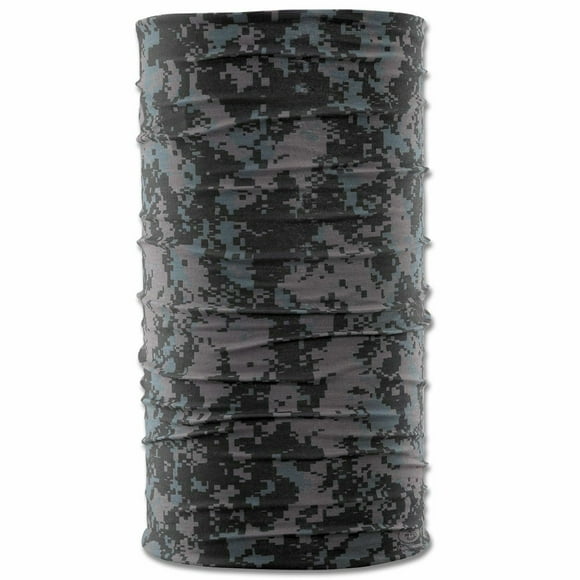 Bandana Fish Digital Sunbandit Uv30 Sin Costura Gris