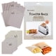 thumbnail image 1 of Bolsas para tostadora LoboJack, paquete de 20 bolsas reutilizables y antiadherentes para horno, 1 of 7