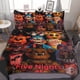thumbnail image 1 of Anime Five Nights At Freddy Bedding Set Ultra Soft Bedding Set Girls Bedding Girls Duvet Cover Set for Kids Boys Teens Room Decor, 1 of 5