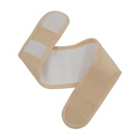 Magideal - Paquete De Almohadilla Para El Cuello De Aceite De Ricino, Funda Envolvente De 9,8X3,5 Pulgadas, Regalo Para Familiares Y Amigos, Lavable A Máquina, Caqui