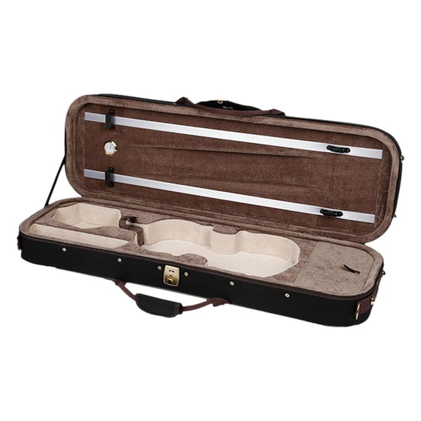 Estuche Rígido para Violín, Estuche de Transporte para Violín, Protección Resistente Profesional Portátil con Asa Lateral, Caja de Almacenamiento para Estilo A