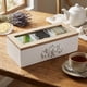 thumbnail image 5 of Caja De Te 3 Divisiones Tapa Con Diseño Decorativa Decohogar, 5 of 6