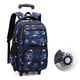 thumbnail image 1 of With 2/6 Wheels Kid Boys Girls Trolley Schoolbag Teens School Backpack Removable Children School Bags Luggage Wheeled Book Bag, 1 of 3