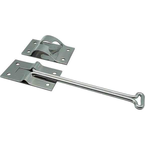 Pestillo T Dsnaduo D46 de 6 pulgadas de acero inoxidable para puerta