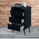 thumbnail image 3 of Velador Negro, Mesa De Noche, Mod. Odin, Mueble, Dormitorio, 3 of 4