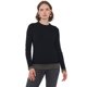 thumbnail image 1 of Sweater Mujer Cerrado Trenzado Color Negro Corona, 1 of 5