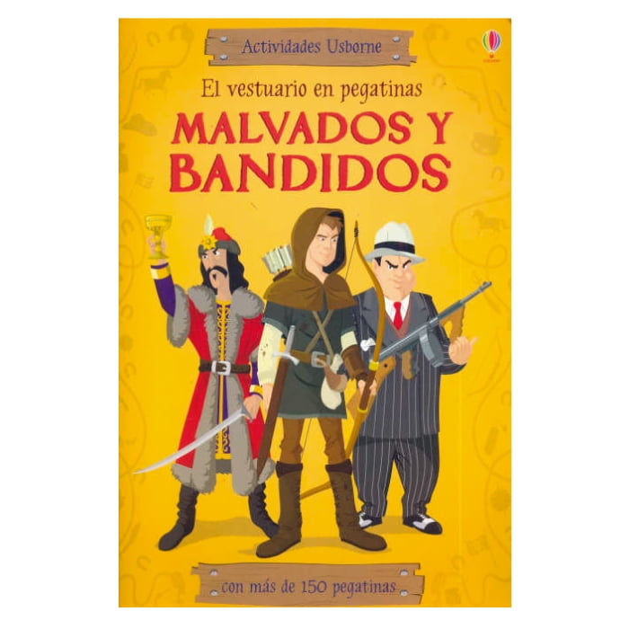 Usborne - Libro El Vestuario Malvados Y Bandidos En Prgatinas