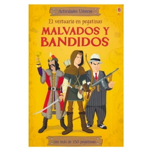 Usborne - Libro El Vestuario Malvados Y Bandidos En Prgatinas
