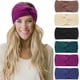 thumbnail image 1 of Paquete de 6 diademas de ganchillo con orejas Calienteer Suave tejido a punto turbante elástico diademas Calienteer para mujeres Invierno, 1 of 7