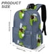 thumbnail image 3 of Pepinillo-theme Backpack, Campus style schoolbag Bookbag with Adjustable Shoulder Straps And Large Zip Compartment, Unisex Travel Bags.42x30x15cm, 3 of 6