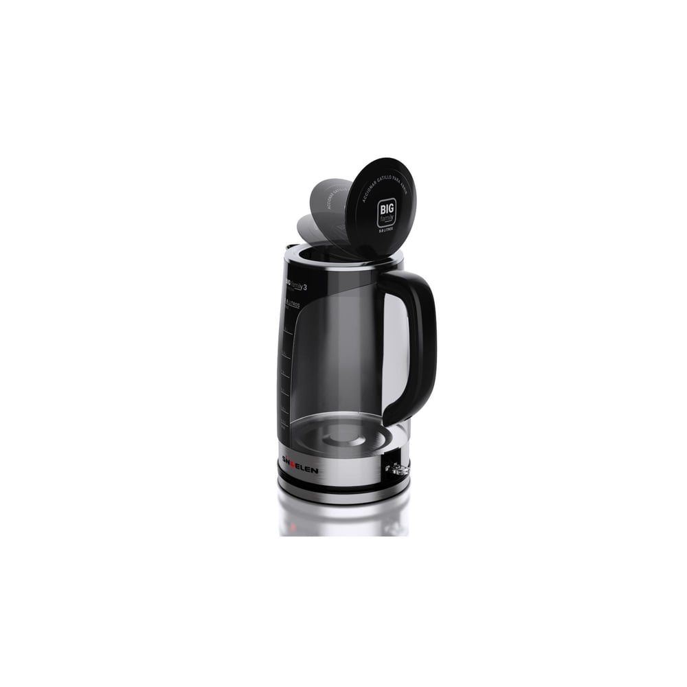 Sindelen Big Family 3 HA-3900NG 3 L Negro, foto 3