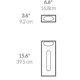 thumbnail image 4 of Dispensador de bolsas de supermercado Simplehuman, montaje en pared, acero inoxidable, 4 of 4