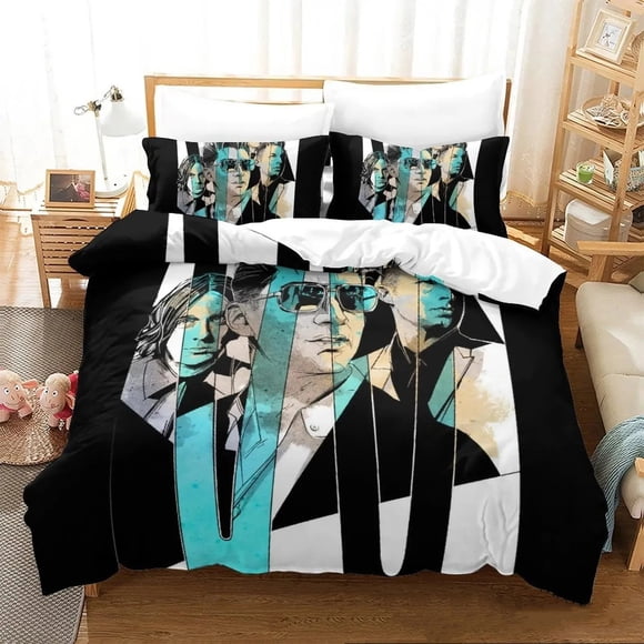 Arctic Monkeys Bedding Set Boys Girls Duvet Cover Pillowcase Bed boys Adult Home Textileextile
