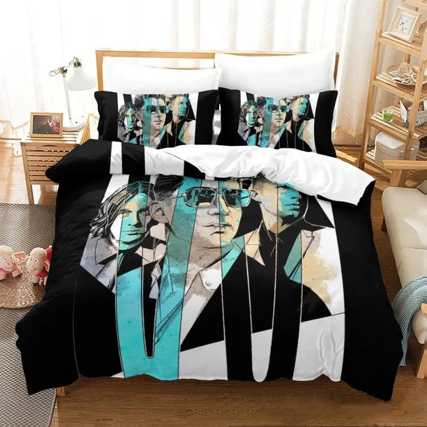 Arctic Monkeys Bedding Set Boys Girls Duvet Cover Pillowcase Bed boys Adult Home Textileextile