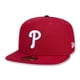 thumbnail image 1 of Gorra New Era 59FIFTY Philadelphia Phillies Roja Ajustada, 1 of 6