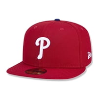 Gorra New Era 59Fifty Philadelphia Phillies Roja Ajustada