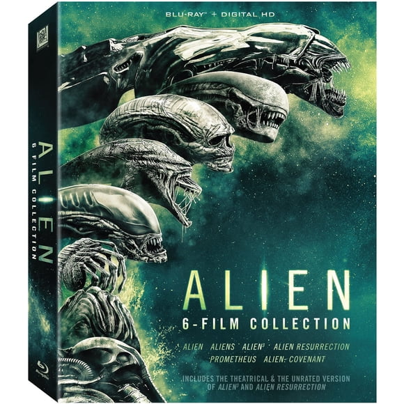 Blu-ray Disney Alien/Aliens/Alien III/Alien: Resurrección/Prometheus/Alien: Covenant