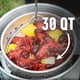 thumbnail image 4 of Freidora de Pavo Feasto de 30 QT con Olla de Aluminio y Quemador, 4 of 7