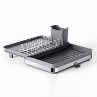 Woka - Secaplatos Escurridor Cocina Acero Inoxidable Plegable Loza