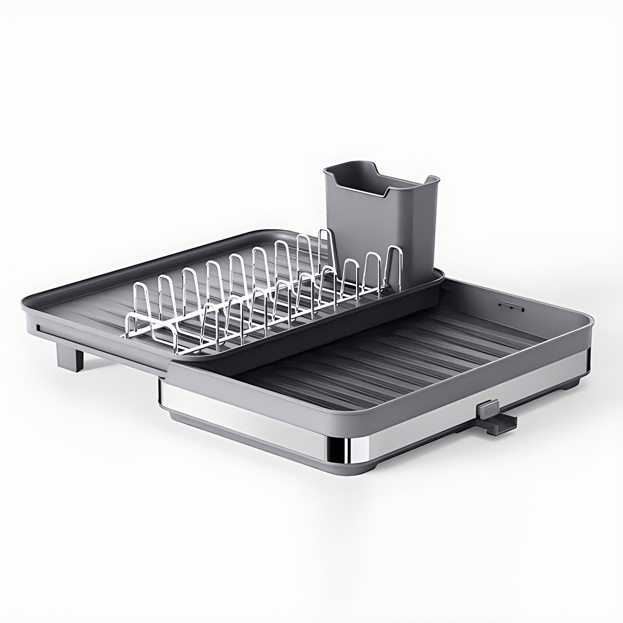 Woka - Secaplatos Escurridor Cocina Acero Inoxidable Plegable Loza