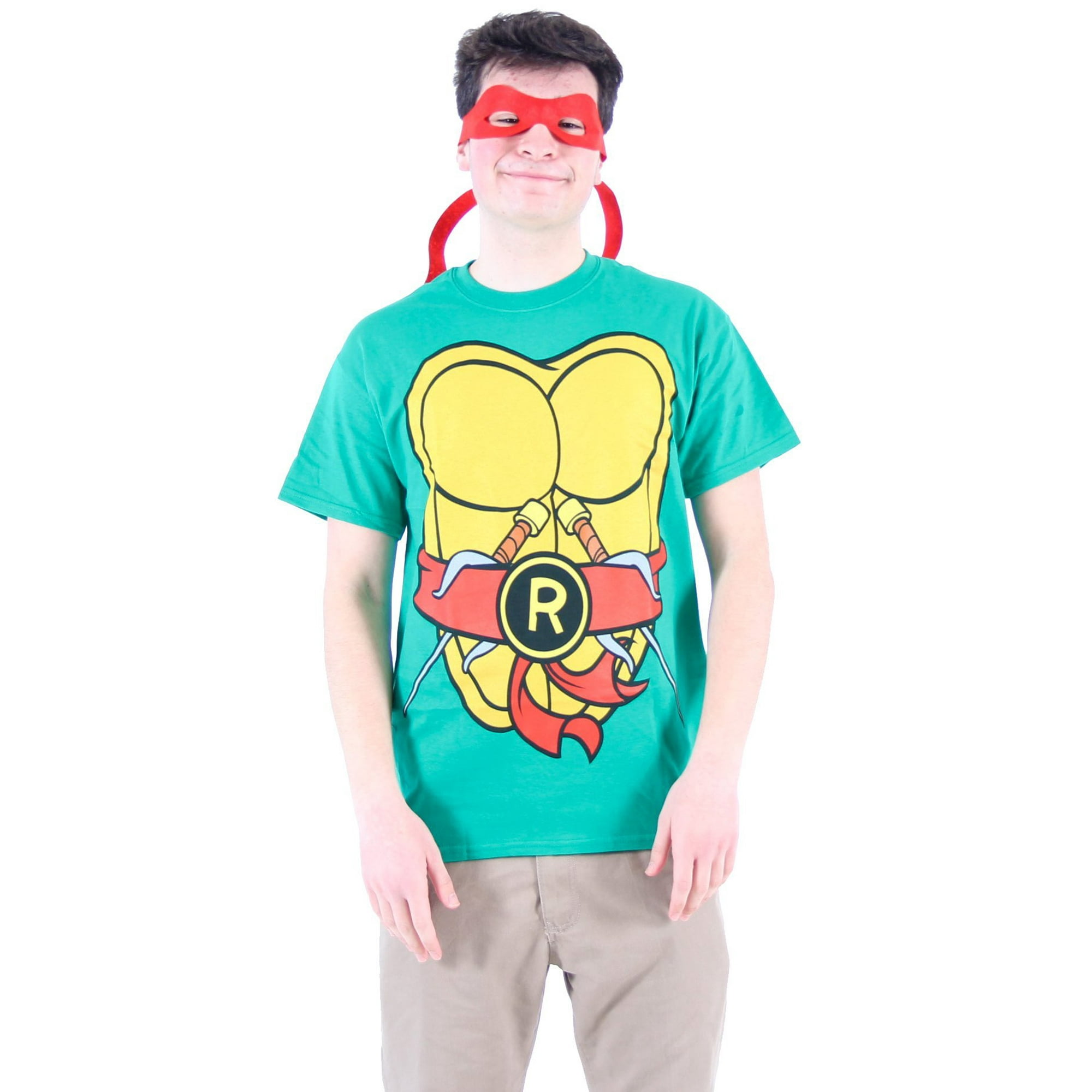 Teenage Mutant Ninja Turtles - Disfraz De Tortugas Ninja Mutantes Adolescentes Tmnt Raphael Para Adulto