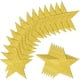 thumbnail image 1 of 100 piezas de recortes de cinco estrellas doradas con purpurina, recortes de confeti de estrellas de papel, recortes de estrellas doradas para tablones de anuncios, acentos de estrellas, decoración de, 1 of 7