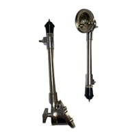 Magideal - 2X Patas De Bombo Piezas De Repuesto De Batería Profesional Soporte De Pies De Bombo Patas De Soporte De Bombo De Metal Para Instrumentos De Percusión