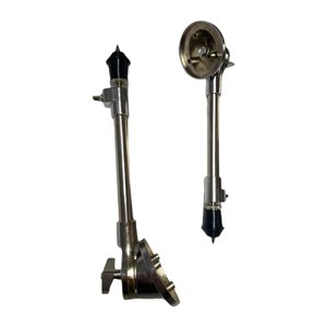 Magideal - 2X Patas De Bombo Piezas De Repuesto De Batería Profesional Soporte De Pies De Bombo Patas De Soporte De Bombo De Metal Para Instrumentos De Percusión