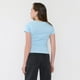 thumbnail image 2 of Polera Mujer Roulet Manga Corta Celeste Corona, 2 of 5
