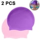 thumbnail image 1 of Gorro de natación para cabello largo - Gorros de natación de silicona para niñas, niños y adultos (paquete de 2), 1 of 8