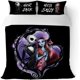 thumbnail image 1 of Nightmare Christmas Duvet Cover Quenn Size Set Her Jack His Sally Bedding Set 3 Pieces Soft Microfiber Quilt Cover, 1 of 5