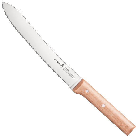 Cuchillo para pan OPINEL N.º 116 dentado 20 cm madera de olivo