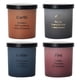 thumbnail image 1 of Vela Mate Vidrio Motivos Elementos Colores, 1 of 5